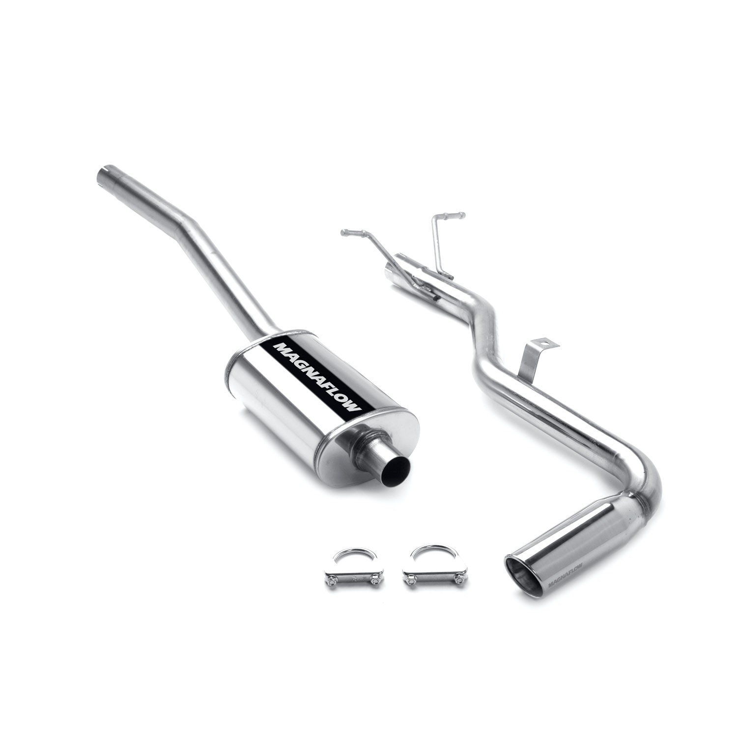 Nissan Cat-Back 02- Nis Frontier V6 CC/LB Magnaflow Cat-Back