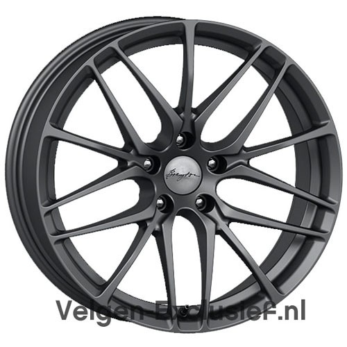 Breyton Fascinate 9x21 5x120 ET35 Matt Gun Wheels