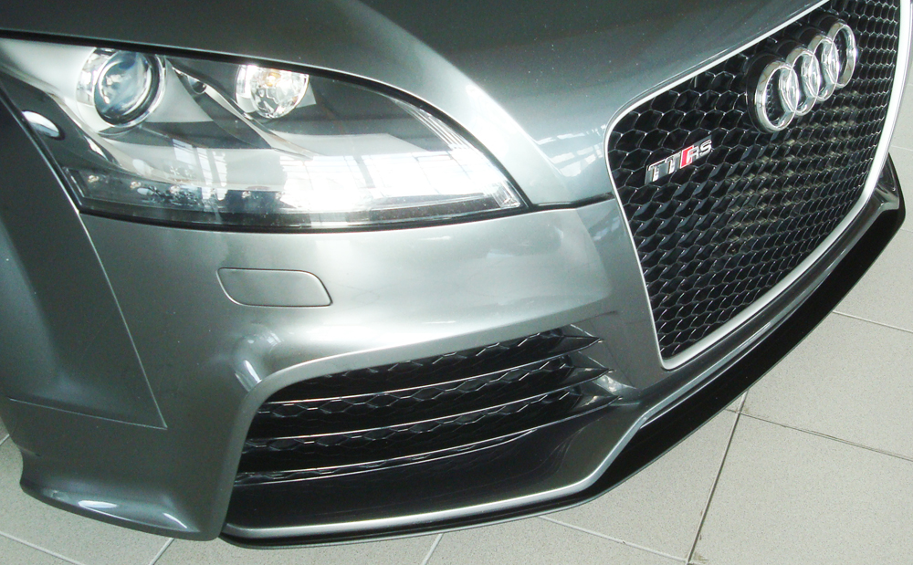 Front Splitter Audi TT RS ABS Zwart Glans