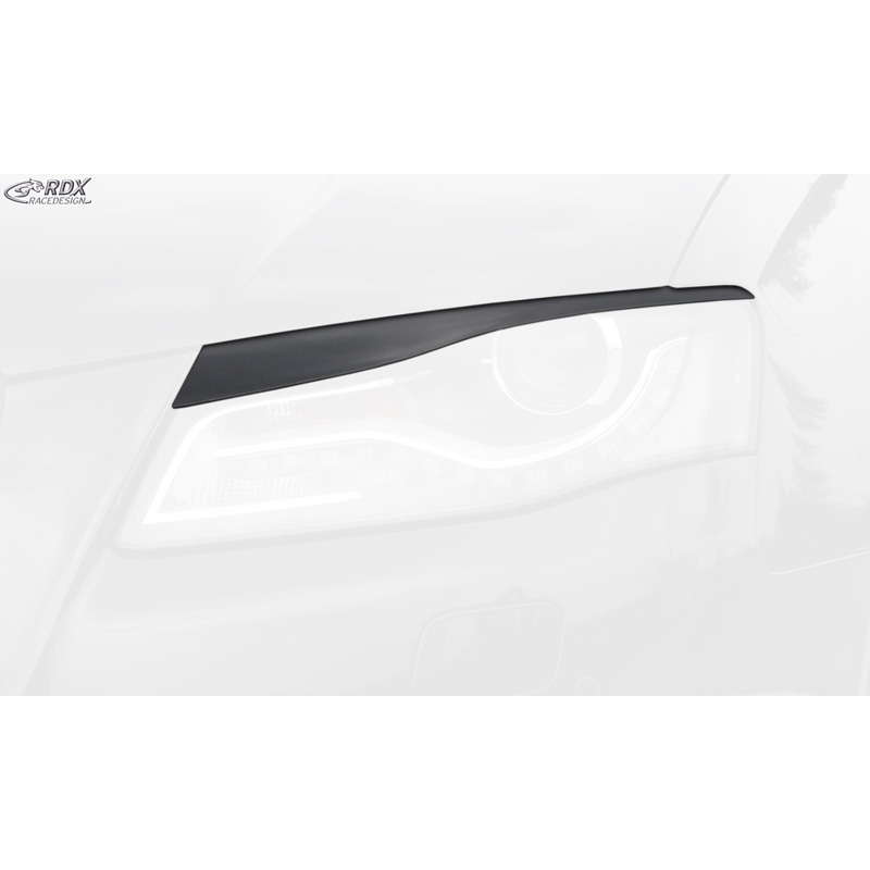 Koplampspoilers  Audi A4 B8 2008-2012 (ABS)