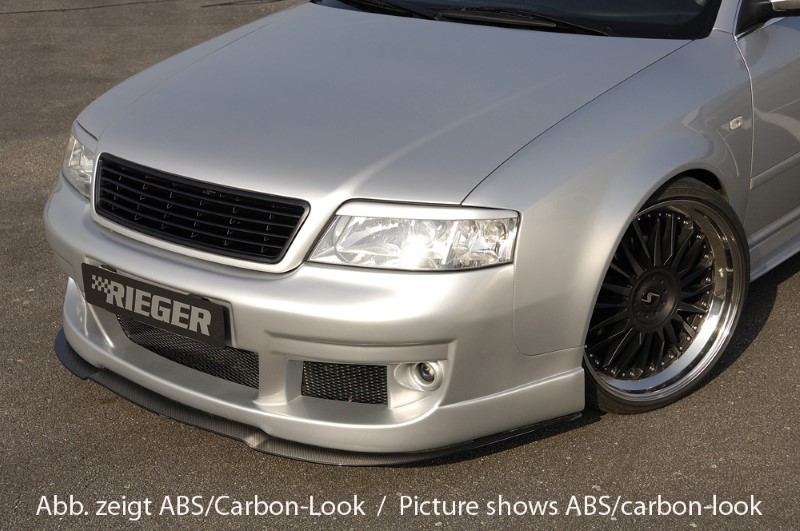 Spoilerzwaard voor Voorbumper Audi A6 4b vanaf model 02 Rieger