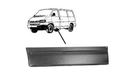deurplaat, onder, links VW T4, 1991-2003