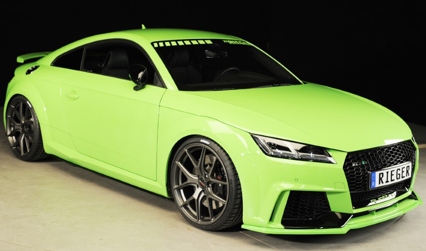 Zijskirts Audi TT S/RS 8J1-FV/8S 16-18 ABS Rieger (Set)