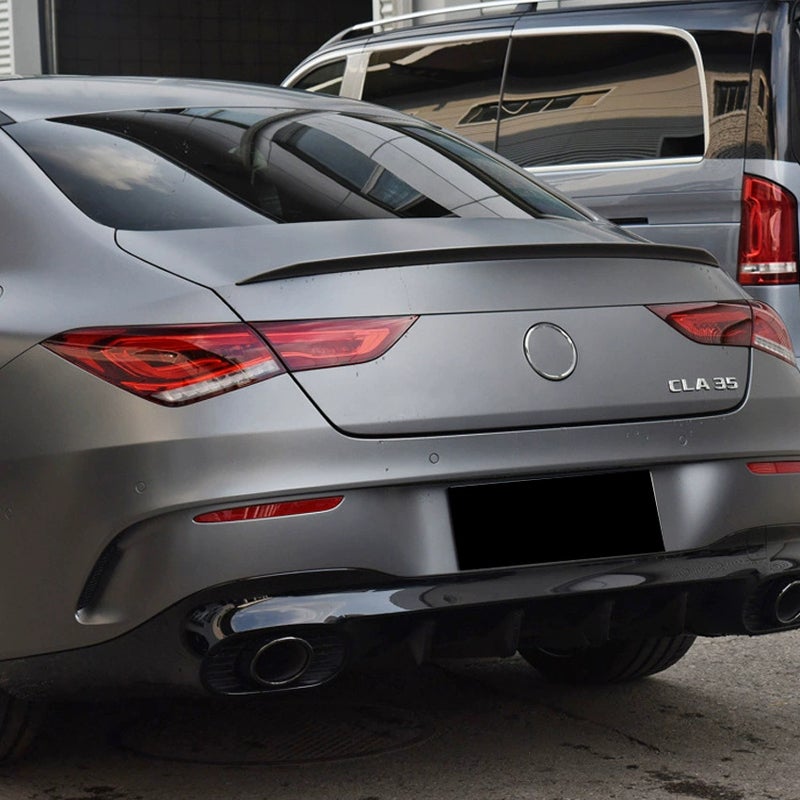 Rear spoiler  Mercedes CLA C118 Coupe 2019-2025 (ABS Glossy Black)