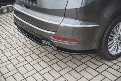 Zijdiffusers Ford S-Max Vignale Mk2 Facelift Glans Zwart