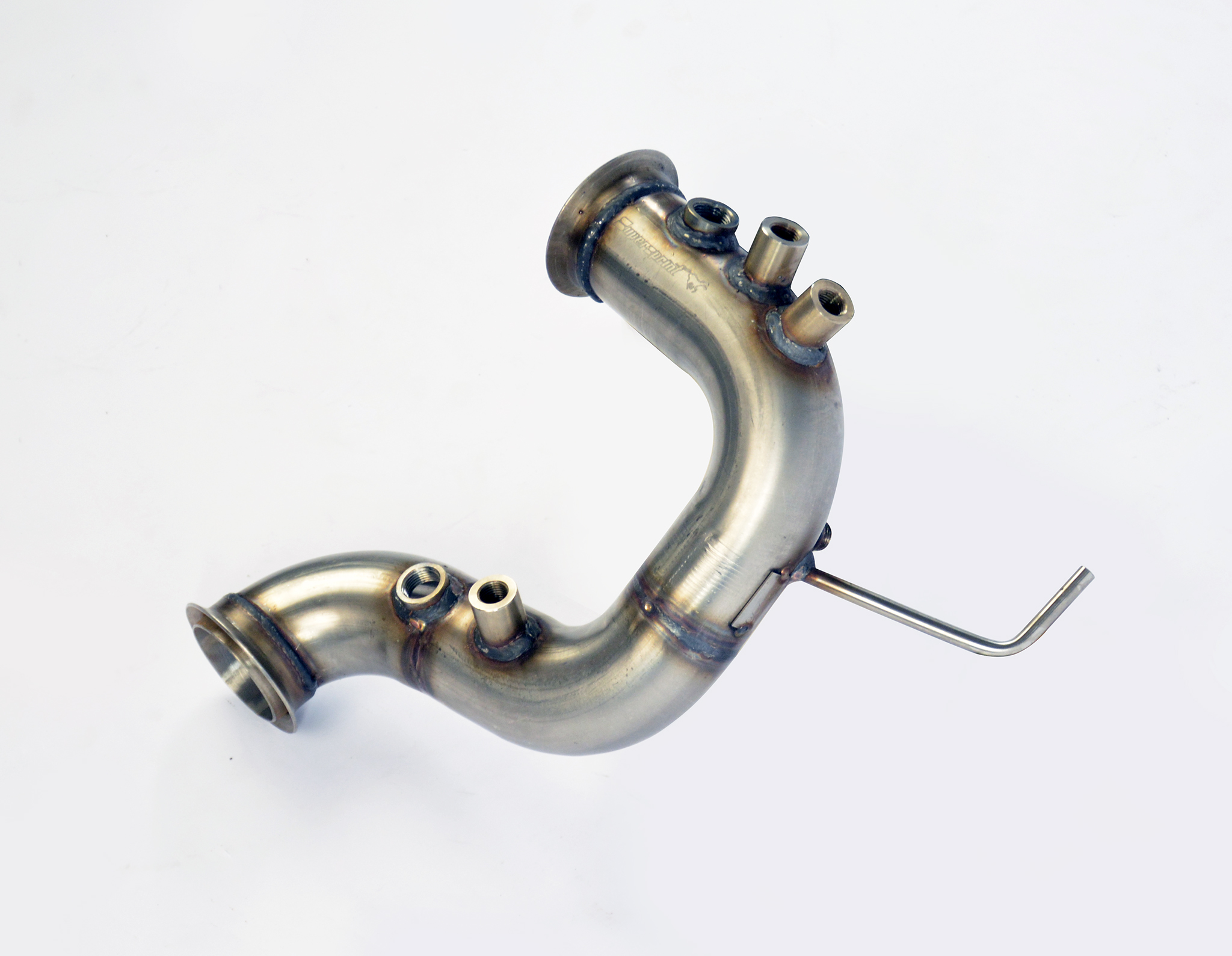 AUDI A3 8VA SPORTBACK QUATTRO 2.0 TDI (184 Hp) 2013 Turbo Downpipe (replaces diesel soot filter) Wit