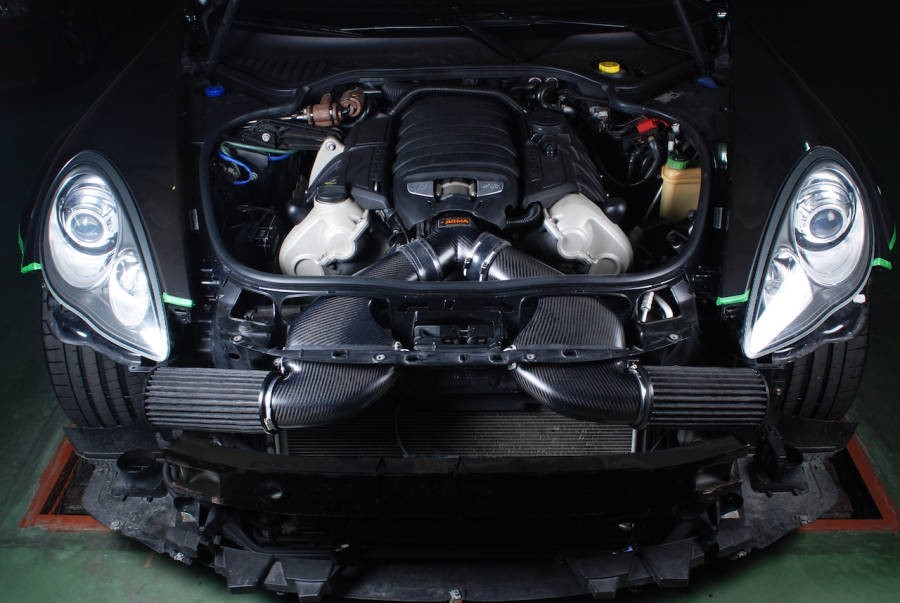 Armaspeed CARBON Air intake Porsche Panamera gloss