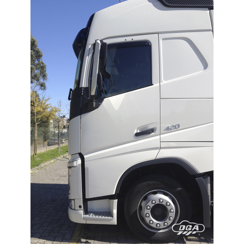DGA Wind Deflectors  Volvo FH 2013- & FMX 2020- (2-pieces)
