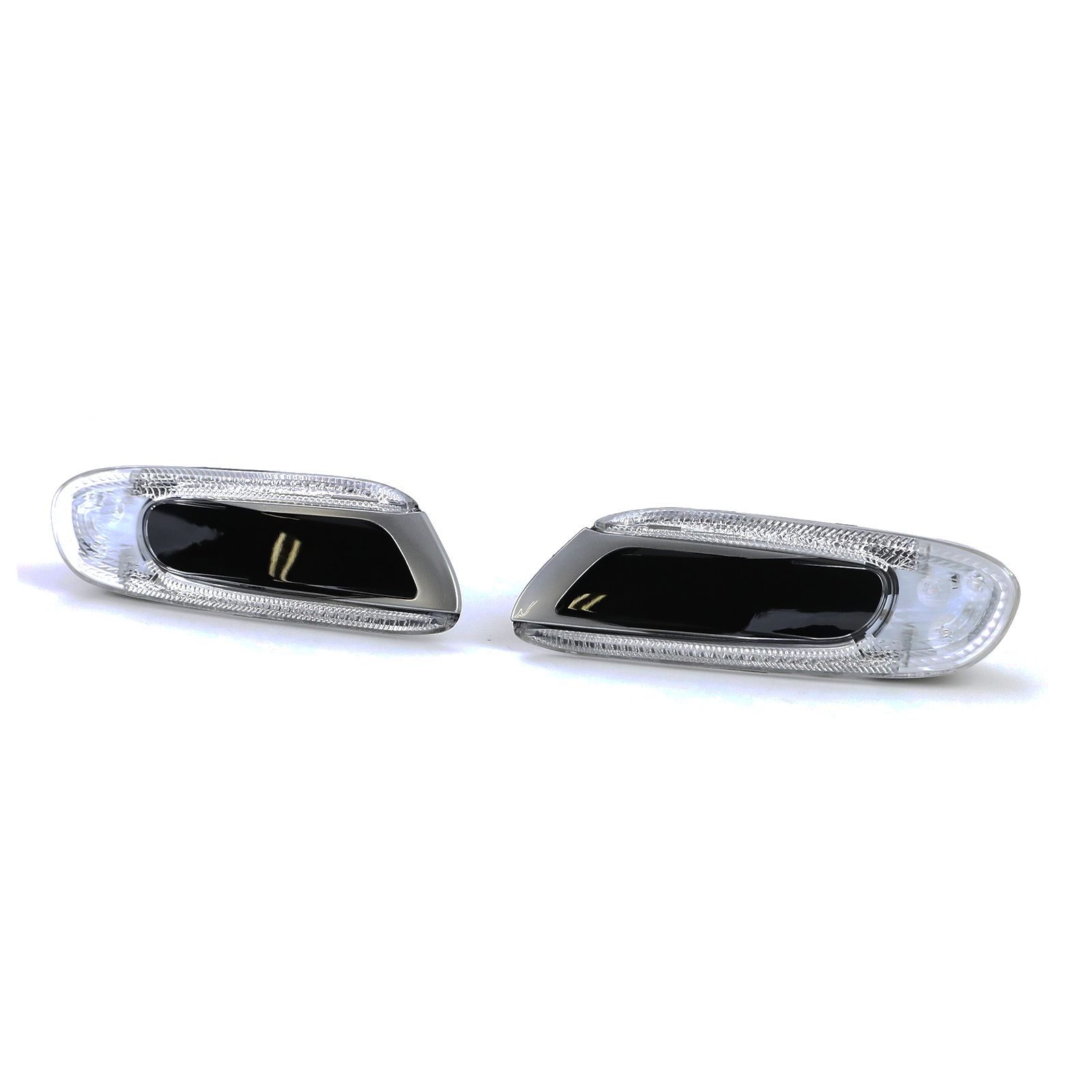 Knipperlichten Mini One/Cooper F55, F56, F57 LED Zwart Chroom