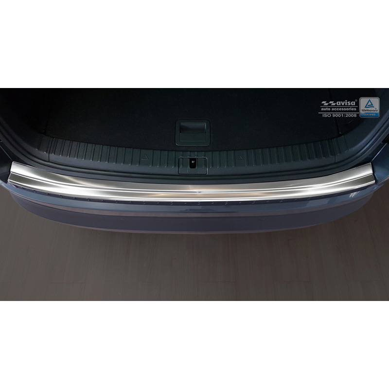 Stainless Steel Rear bumper protector  Skoda Kodiaq 2017-2021 & FL 2021-2024 Incl. RS & Scout