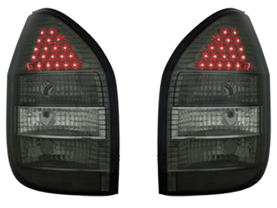Achterlichten Opel Zafira A LED zwart