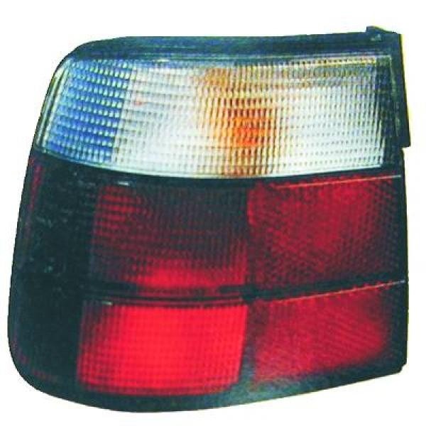 Achterlicht links BMW E34 88-95 WIT-ROOD