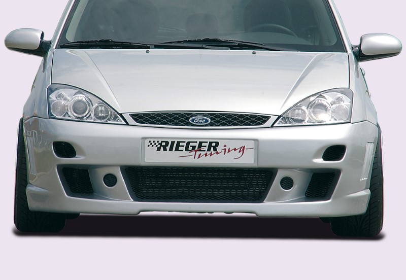 Voorbumper Focus 11.01 met extra air-intakes met spi Rieger