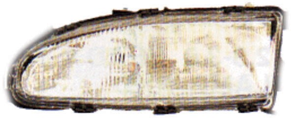 Koplamp GLAS rechts MONDEO 92-96 voor CARELLO H1