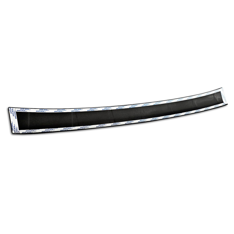 Avisa Matt Black Stainless Steel Rear bumper protector  Subaru Crosstrek III 2023- 'Ribs'