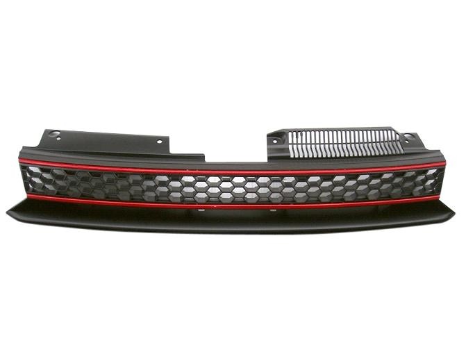 Embleemloze Grill VW Golf VI GTI look 10/08-