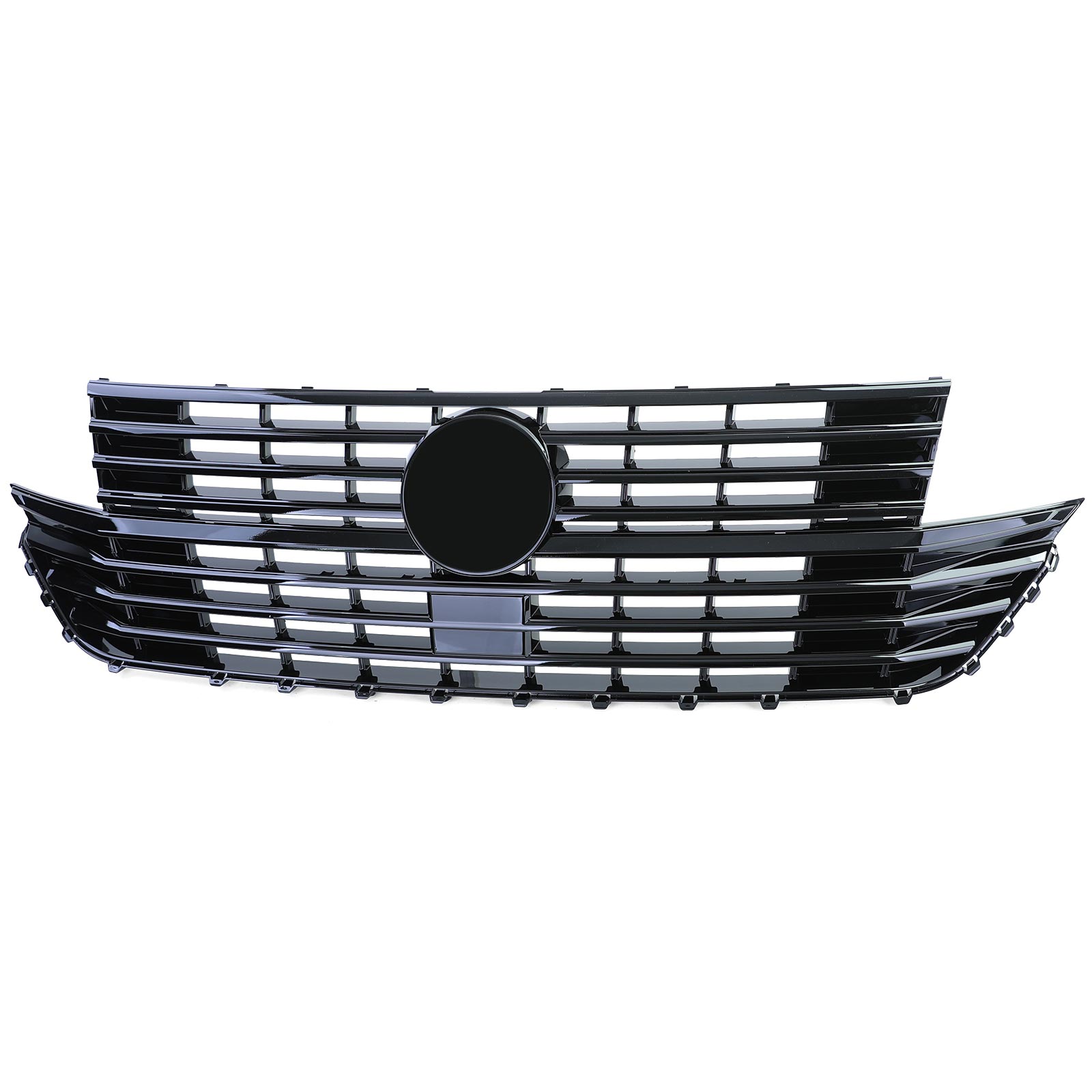 Grill VW T6.1 Bus Multivan Facelift 19-23 Glans Zwart