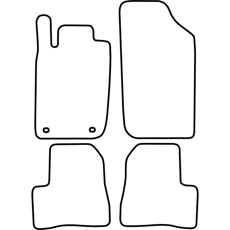 Automatten  Peugeot 206 SW 2002-2007