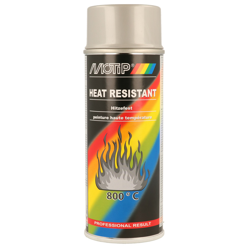 Motip Heat Resistant Lacquer - Silver - 400ml
