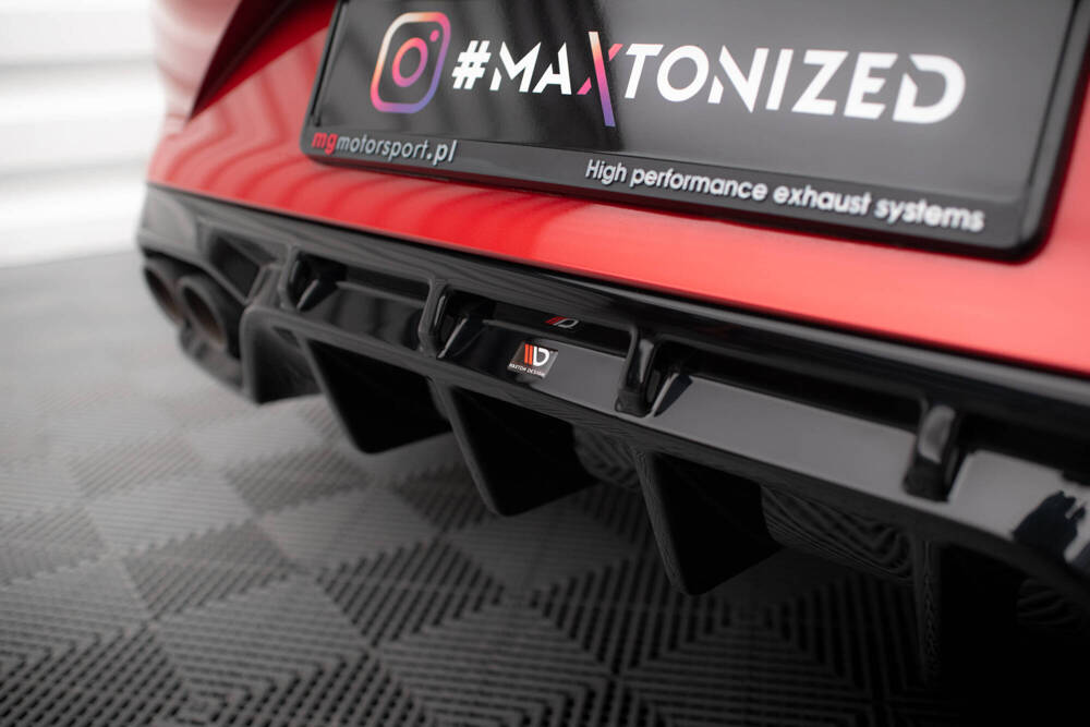 Diffuser Cupra Leon KL Maxton Glans Zwart