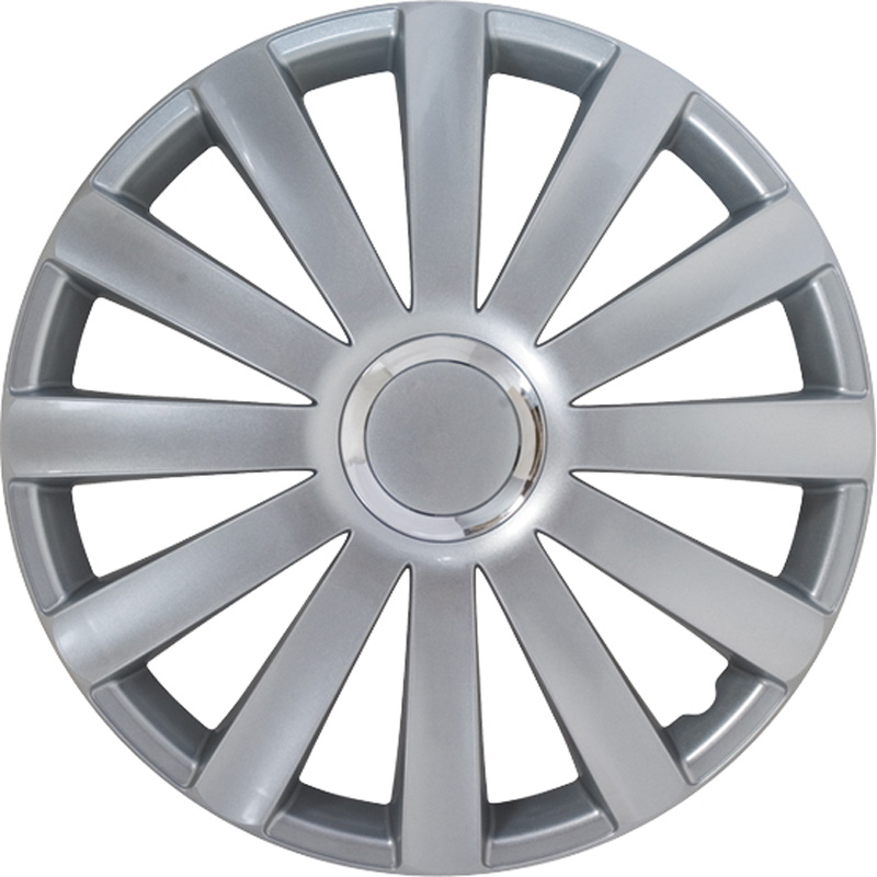 Set wheel covers Spyder 16-inch silver + chrome ring