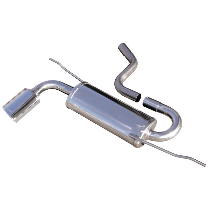 100% Inox Sport Exhaust  Seat Leon 1P 1.6 (102HP) 2005- 120x80mm Oblique