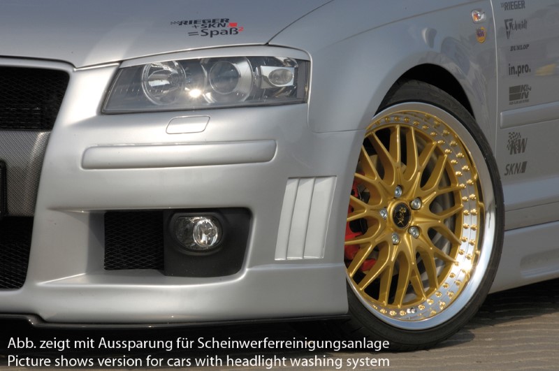 Frontbumper Audi A3 8P R-frame Rieger