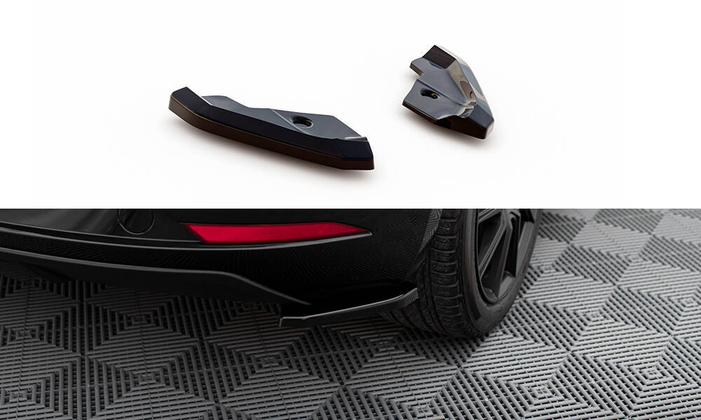 Zijdiffuser V.1 Seat Leon 5F FL Maxton Glans Zwart