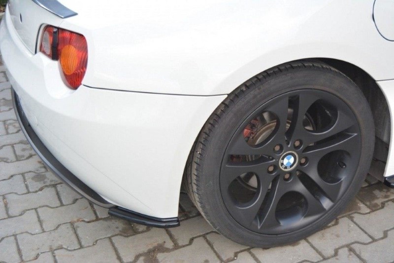 Achterzij Spoilers BMW Z4 E85 / E86 (Preface) Glanzend Zwart