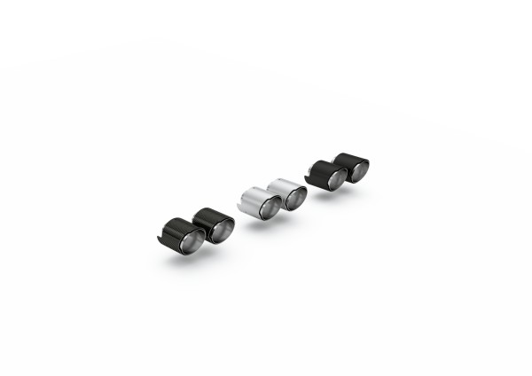 Einddemper BMW M3 Series Sedan Exhaust Systems Aliminum Black Anodized