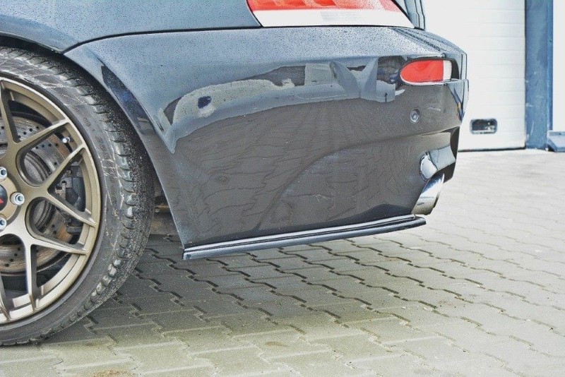 Achterzij Spoiler BMW M6 E63 Glanzend Zwart