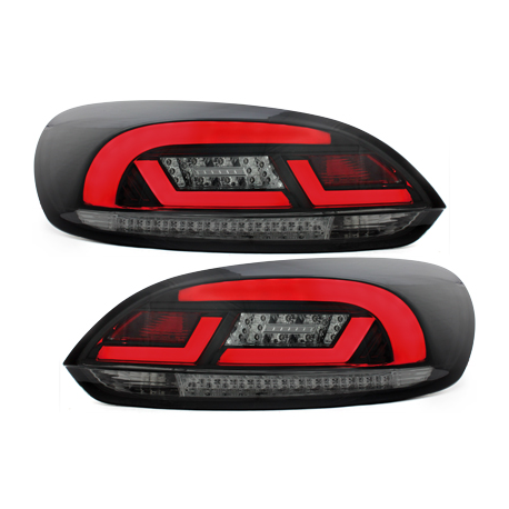 Achterlichten Cardna VW Scirocco 08-14 LED Dyna zwart/smoke