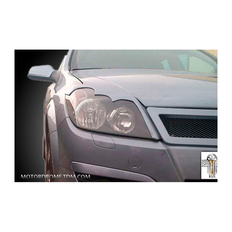 Koplampspoilers  Opel Astra H 5-deurs 2004-2009 (ABS)