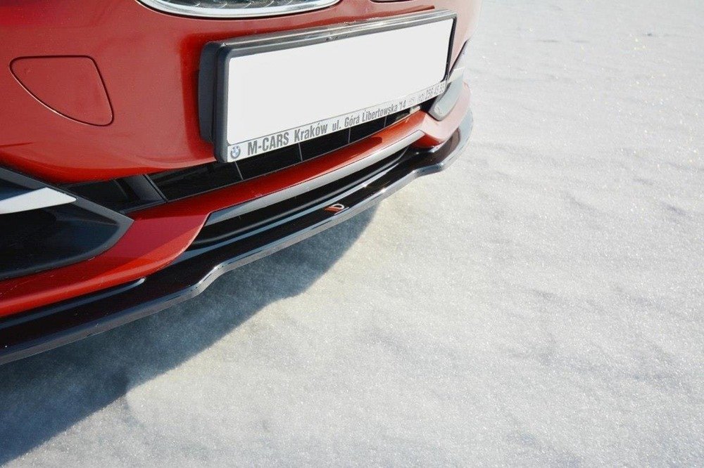 Voorspoiler BMW 3 Serie F30 11-15 Glossy Black