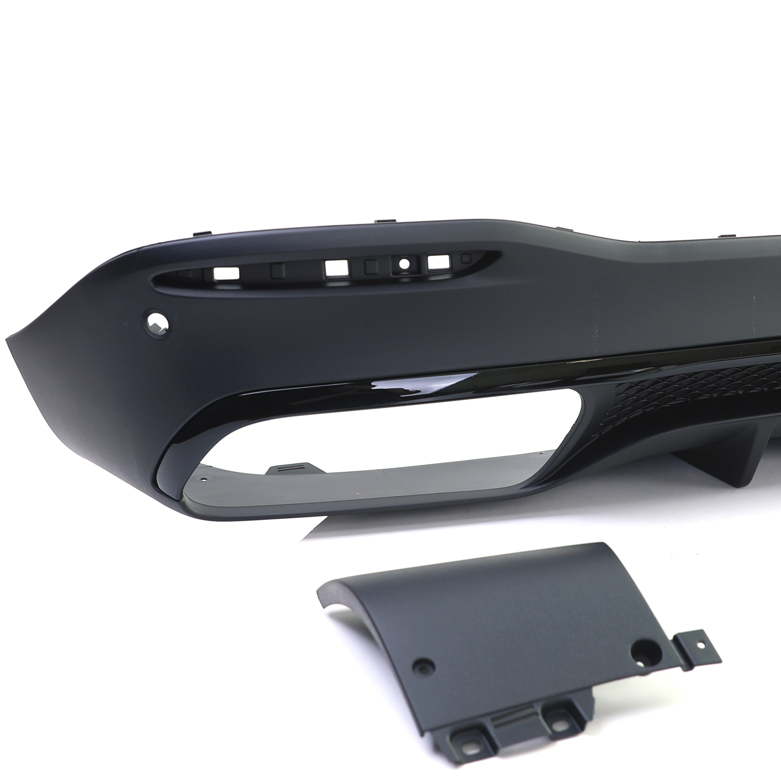 Diffuser Mercedes GLE SUV W167 V167 19-23 AMG Look Zwart