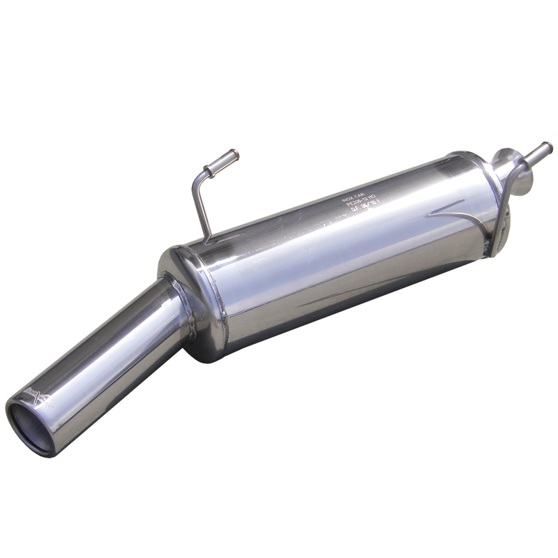 100% Inox Sport Exhaust  Peugeot 206 CC 1.6 (109HP) 2000- 80mm