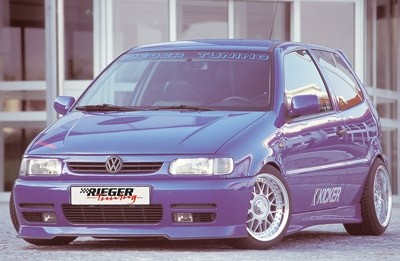 Voorspoilerlip VW Polo 6N met styling pakket Rieger