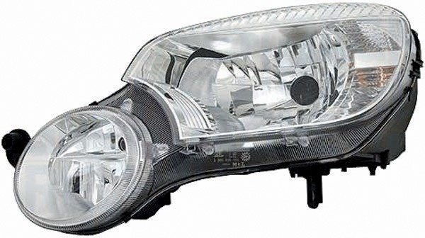 Koplamp links YETI, 09->> H4;MET MOTOR LPN052