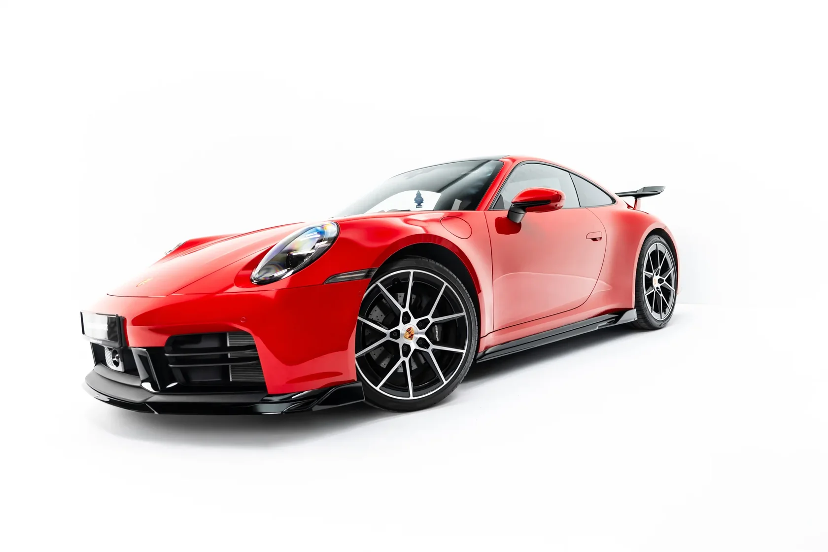 Zijskirts passend voor Porsche 911 Carrera Aero 992 Facelift Glans Zwart – Maxton Design