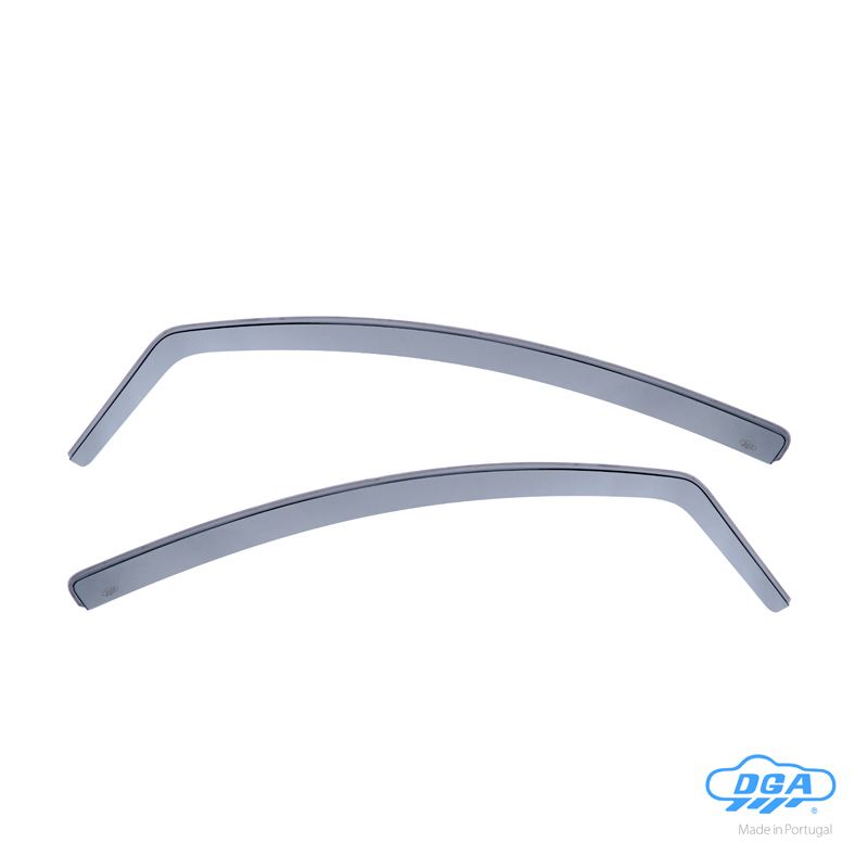 DGA Zijwindschermen  Opel Corsa D & E HB 3-deurs 2006-2019 (2-delig)