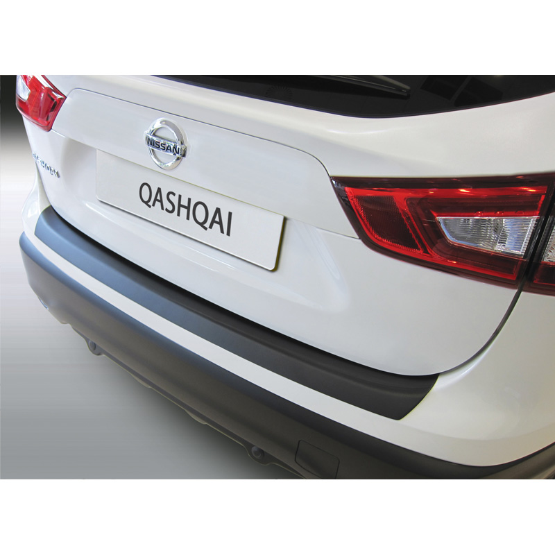 ABS Rear bumper protector  Nissan Qashqai 3/2014-7/2017 Black