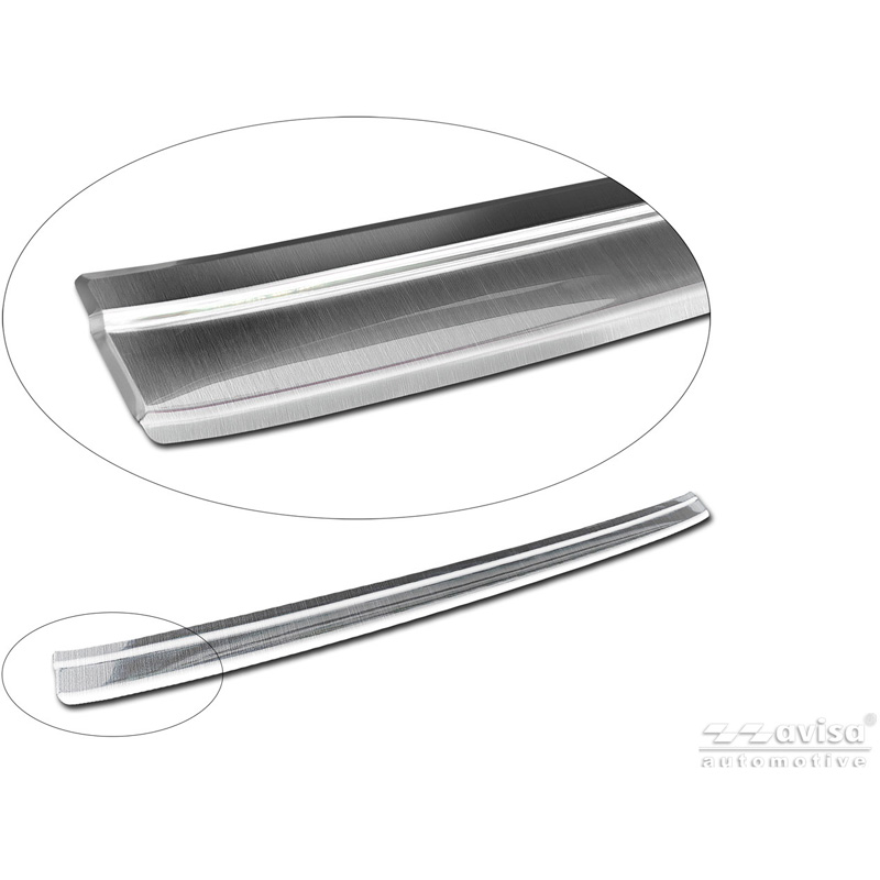 Avisa RVS Achterbumperprotector  Kia Picanto III Facelift 2024- - Zilver