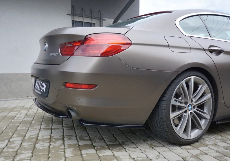 Zijskirt Spoilers BMW 6 Gran Coupé Glanzend Zwart