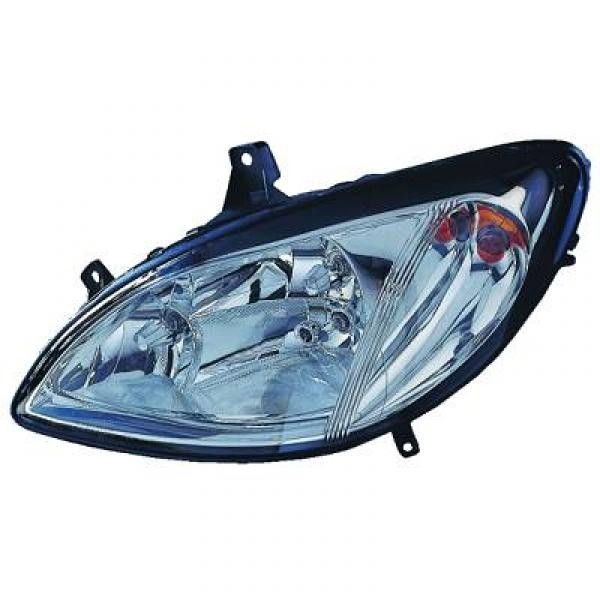 Koplamp links VITO 03-10 DEPO H7+H7+H7