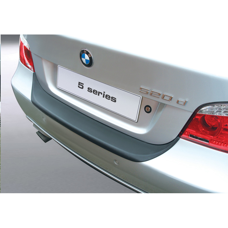 ABS Rear bumper protector  Citroën C4 Grand Picasso 2013- & C4 Grand Spacetourer 2018- Black 'Ribbed'