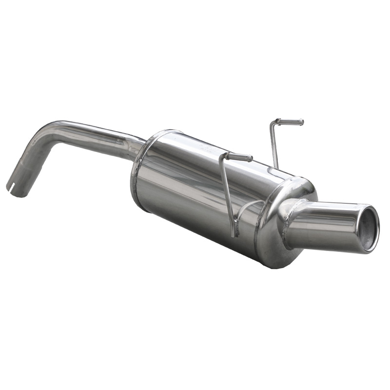 100% Inox Sport Exhaust  Fiat 500 1.2 (69HP) 2007- Ø40mm 80mm