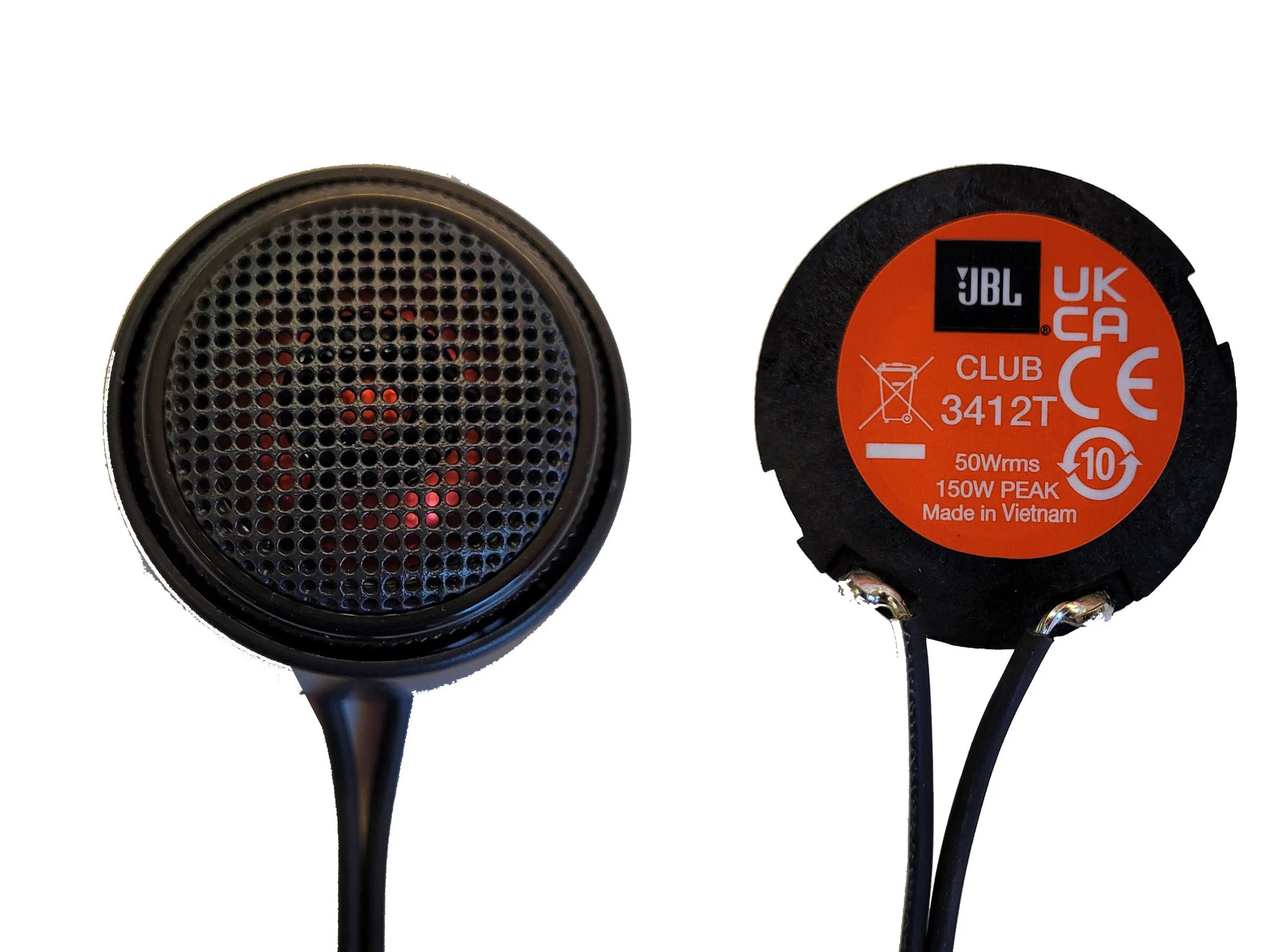 JBL Club 3412T 25mm tweeters