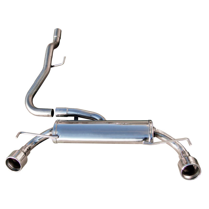 100% Inox Double Sport Exhaust  Opel Corsa D 1.6 OPC (192HP) 2006- Left/Right 102mm Racing