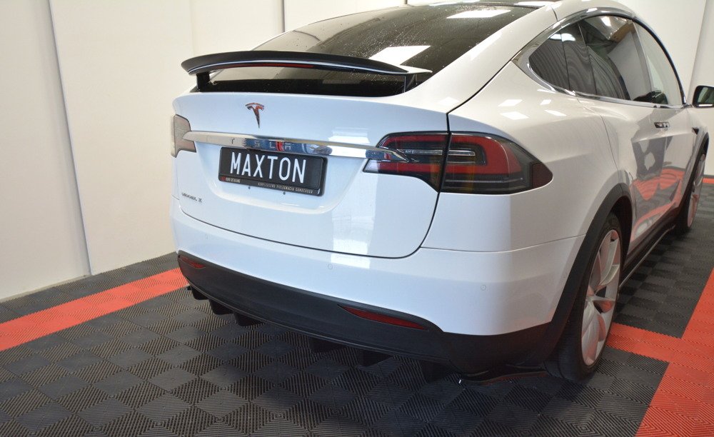 Achterspoiler Tesla Model X Gloss-Black V2