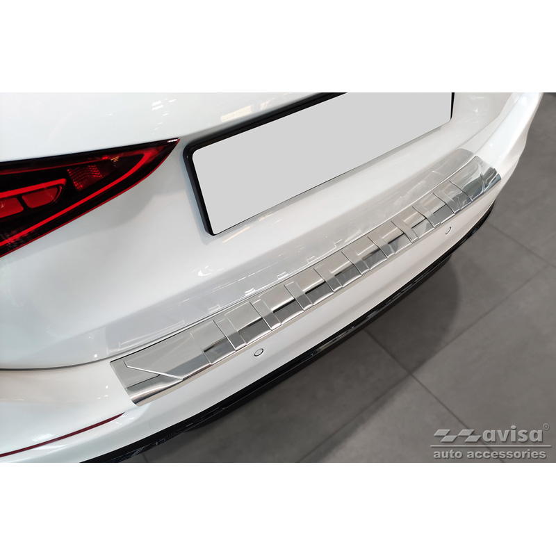 RVS Achterbumperprotector  Mercedes C-Klasse W206 Kombi 2021- 'Ribs'